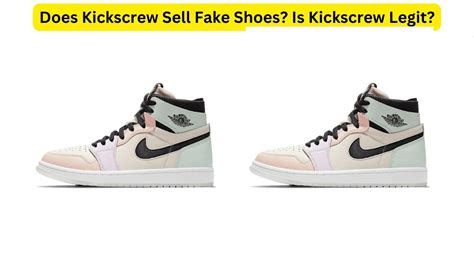 does kicks crew sell fake shoes|where is kickscrew located.